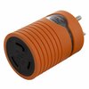 Ac Works NEMA 5-20P 20A Plug to Locking L5-30R 3-Prong 30A 125V Adapter AD520L530